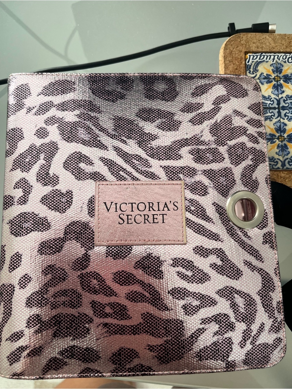 VICTORIA SECRET’S Vintage Pink Leopard Note Pad